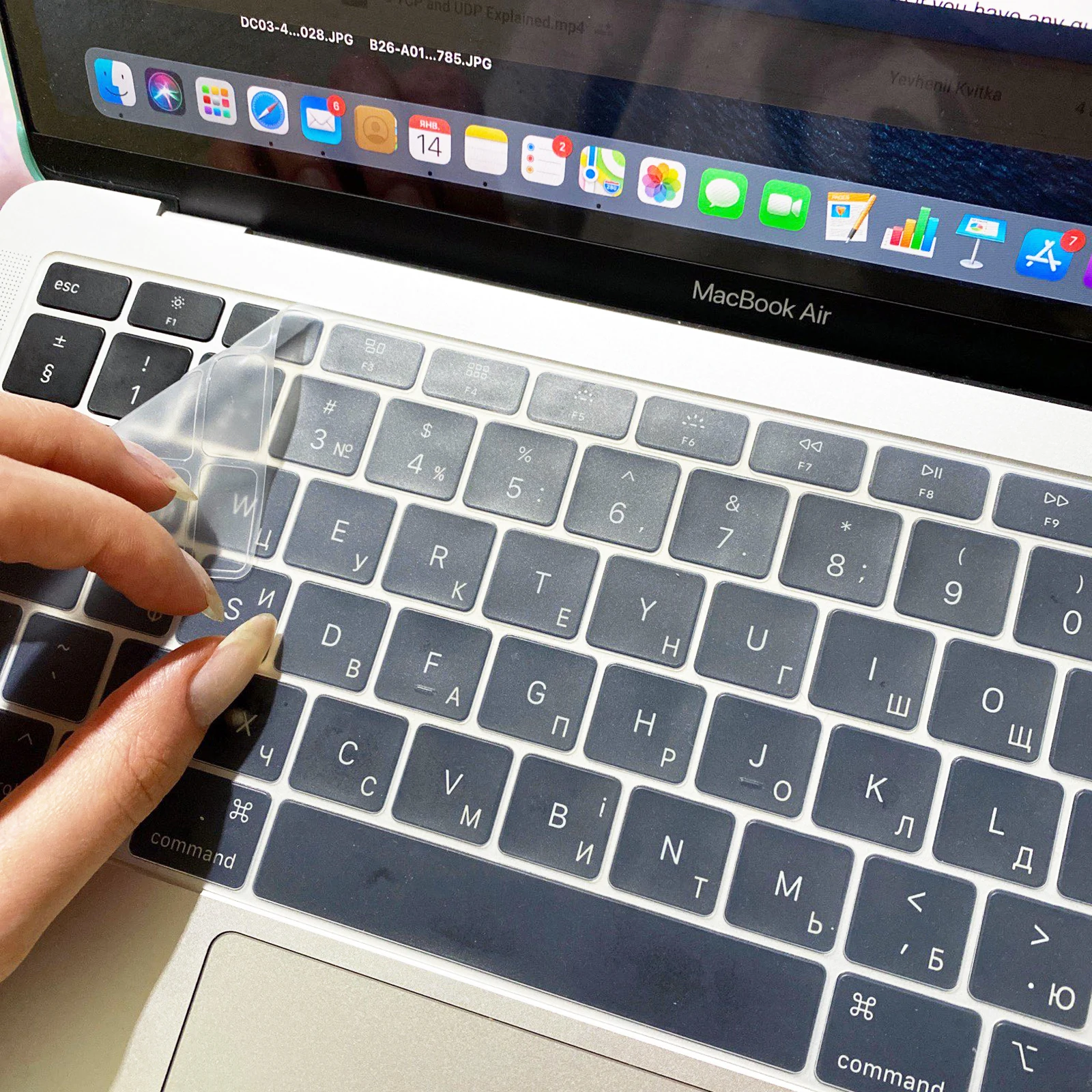 Чехол для клавиатуры Macbook Air 13 11 Pro Touch Bar ID 15 16 17 12 Retina силиконовый защитный чехол из