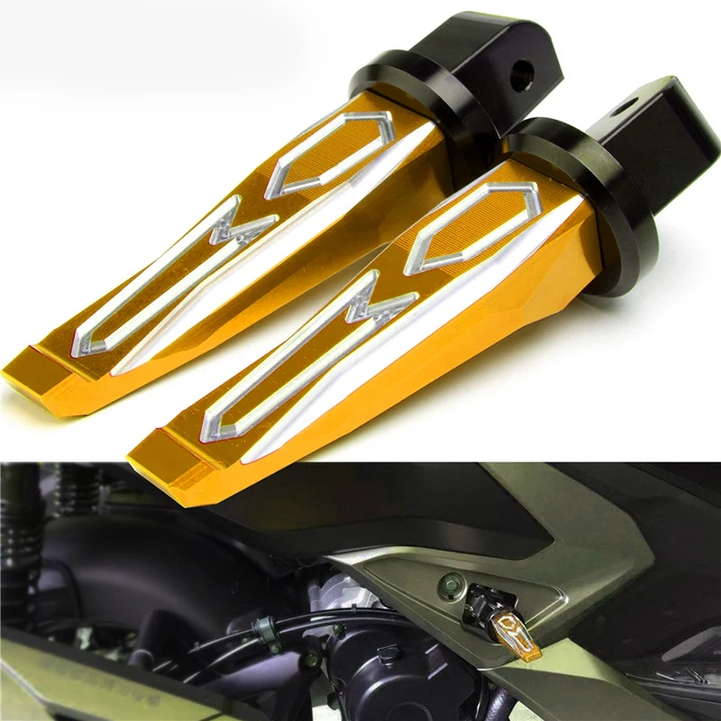 

Motorcycle Modified Aluminum Alloy Rear Pedals Left and Right Pedals for Suzuki GSX-R125 GSX-R150 GSX-S150