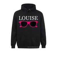 louise pink glasses cute matching best friends men sweatshirts for adult hoodies new arrival fall sportswears 3d printed