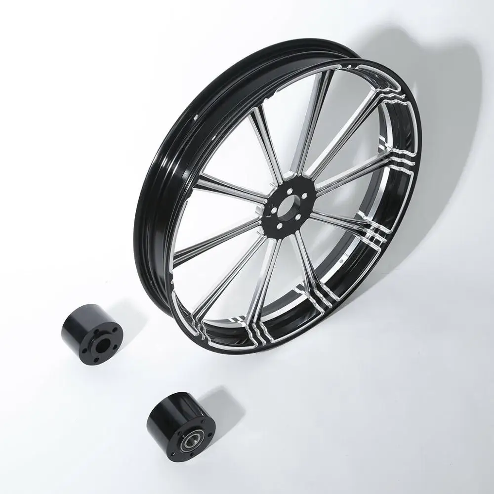 

Motorcycle Aluminum Dual Disc Front Wheel Hub For Harley Touring Non ABS 2008-2021 Models