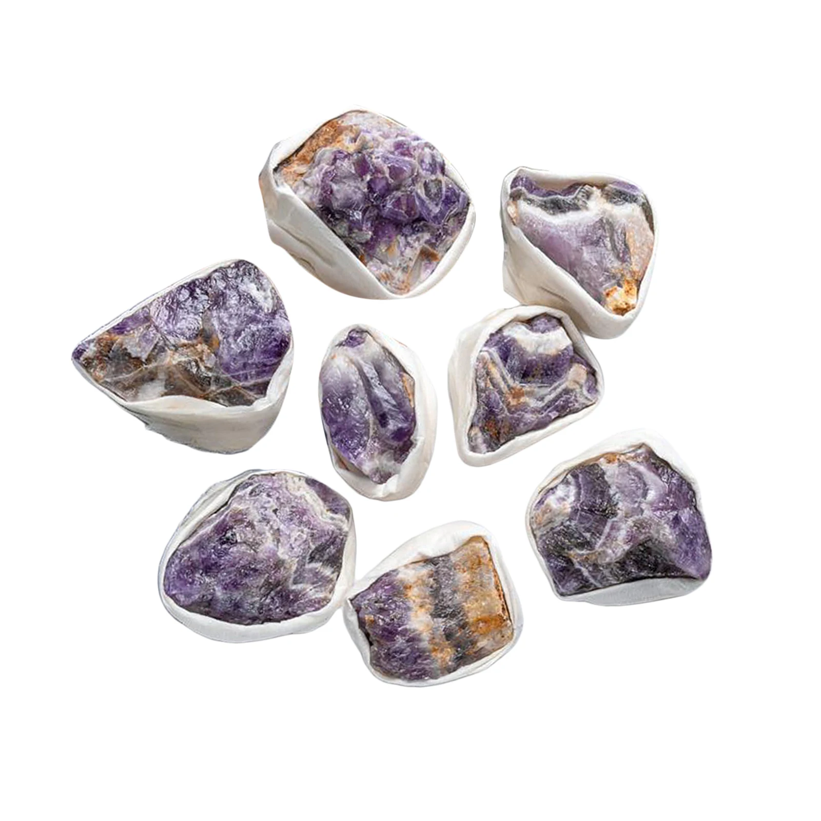

Natural Stone Quartz Amethyst Cluster Gemstones Specimen Lucky