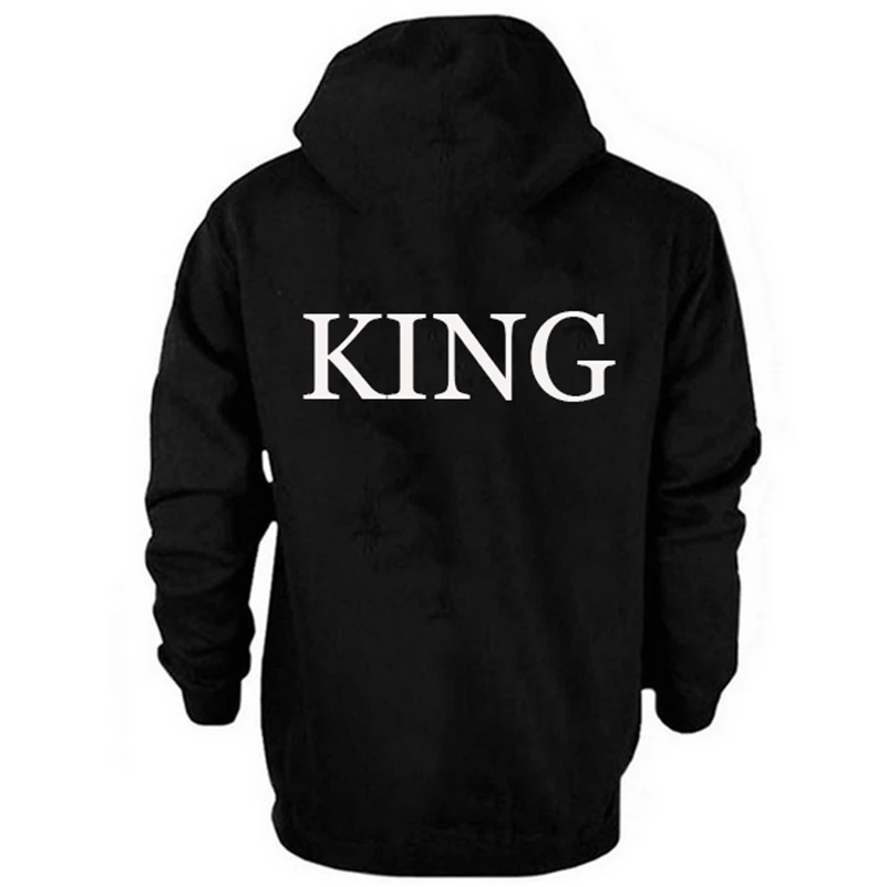 Женские толстовки с капюшоном King повседневные в стиле Харадзюку европейская