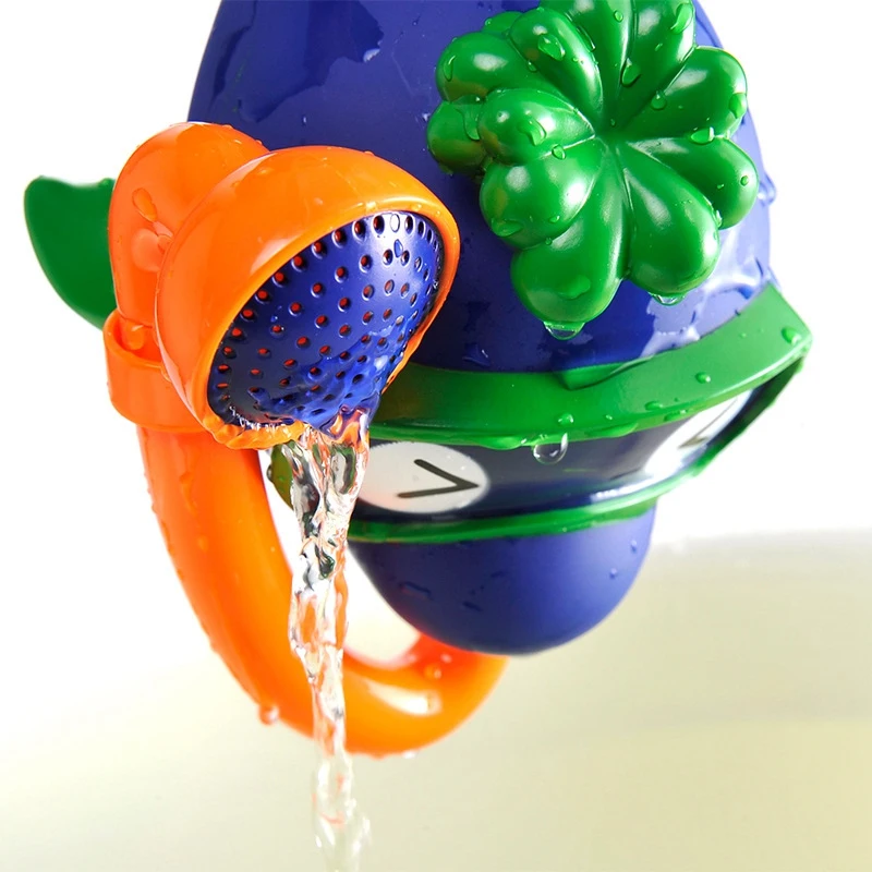 

Baby Bath Shower Head Toy Pump& Trunk Spout Rinser for in Tub or Sink