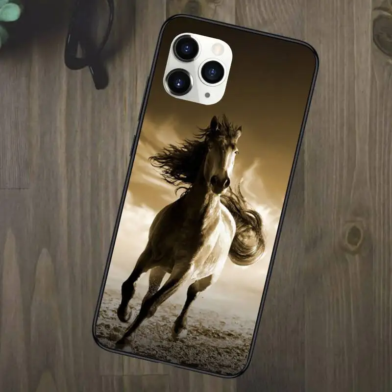 

running horse Phone Case for iPhone 11 12 mini pro XS MAX 8 7 6 6S Plus X 5S SE 2020 XR