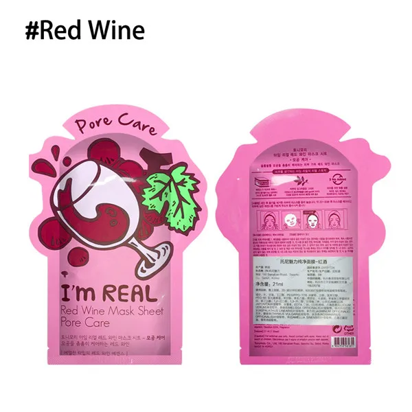 Лицевая маска для лица I'm REAL Tony Moly увлажняющая контроля жирности отбеливающая