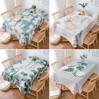 polyester tablecloth ins nordic online celebrity dustproof table mat tea table cover cloth table linen living room waterproof