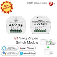yandex alice zigbee 12 gang wifi smart light switch module relay smart lifetuya app remote control with alexagoogle home
