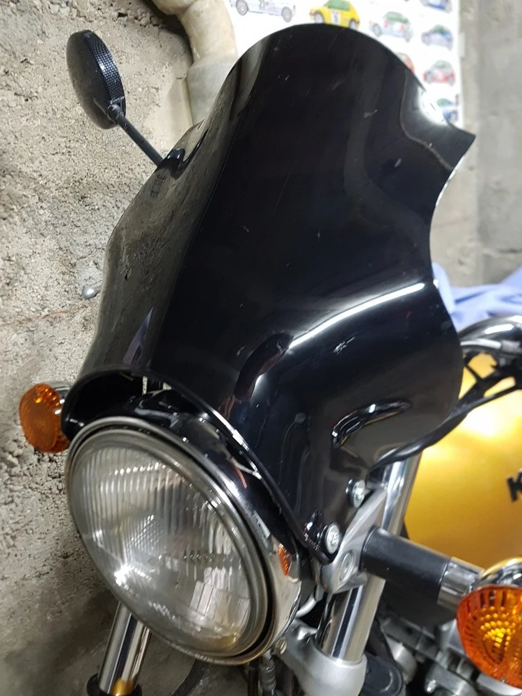 Универсальные круглые фары на лобовое стекло мотоцикла уличное Велосипедное