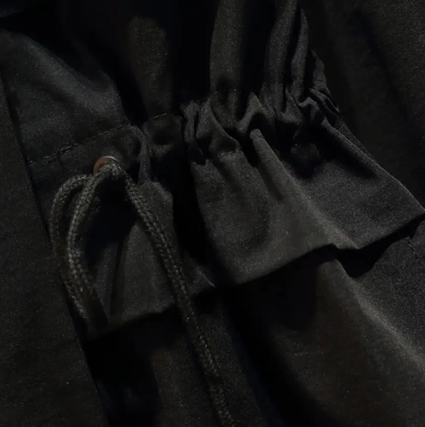 4XL Осенняя Новая модная длинная джинсовая куртка-ветровка с дырками
