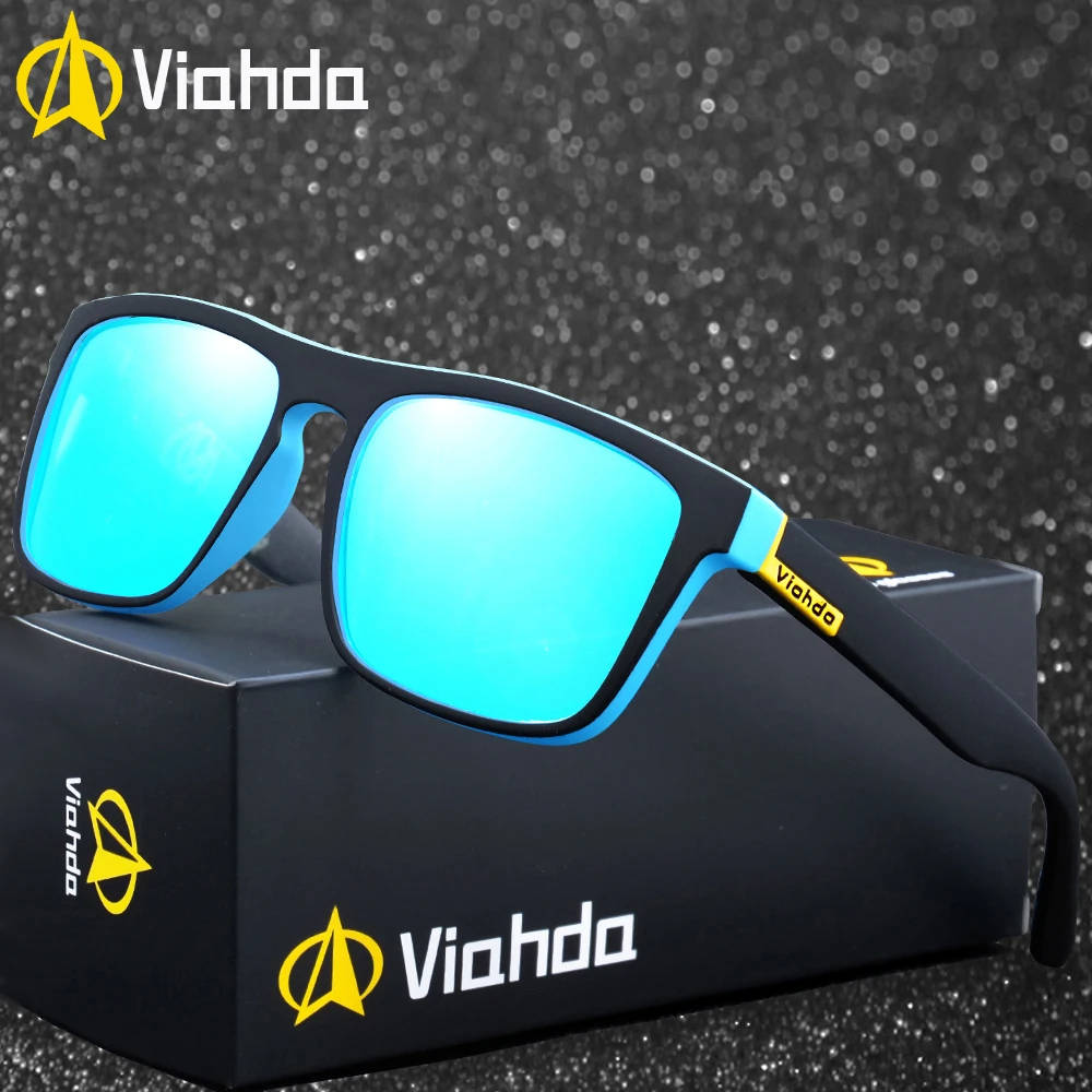 VIAHDA, модные, унисекс, квадратные, поляризационные, lunette de soleil femme de marque de Lux