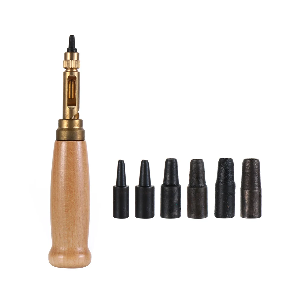 Инструмент для перфорации кожи 1 комплект автоматический Съемный ремень