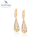 Xuping ювелирные изделия Новое поступление модные простые Стильные серьги для женщин подарок A00823430