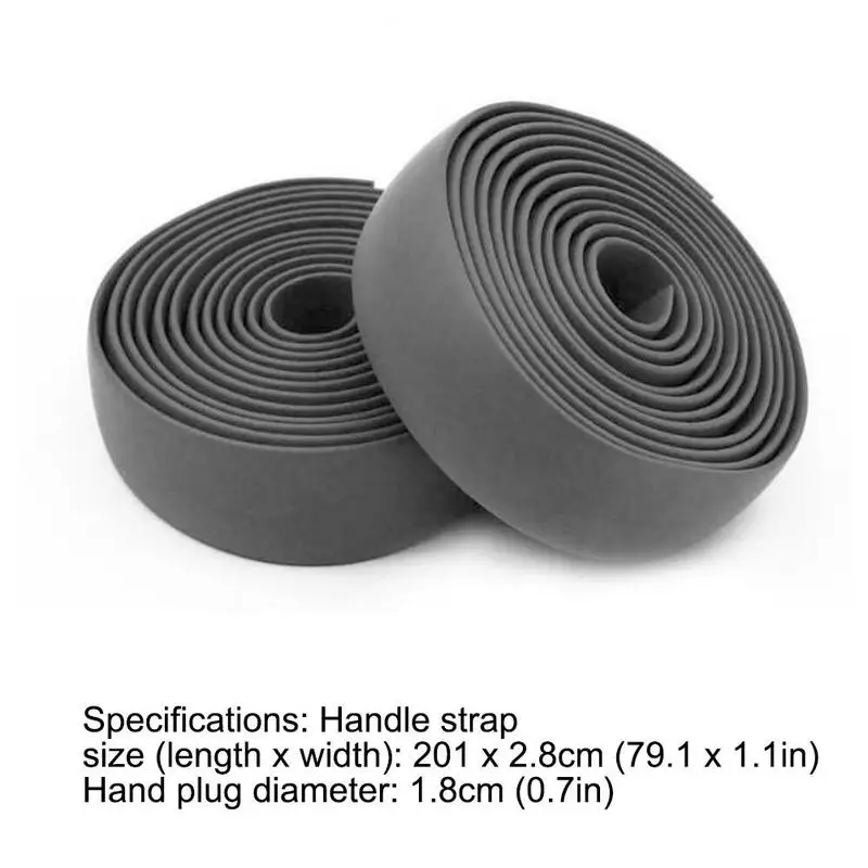 1 пара нескользящие ремни для велосипедной ручки прочные удобные ленты
