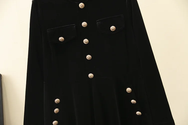 Бархатные платья больших размеров для женщин модное и повседневное