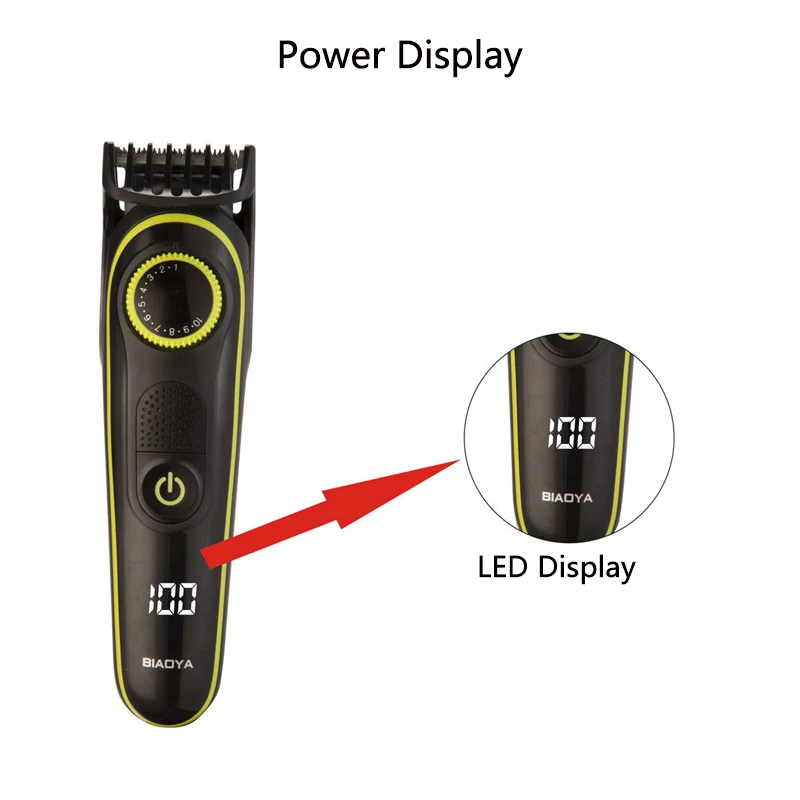 

All-In-One Professional Hair Trimmer For Men Facial Shaver Electric Clipper USB Charge Beard Cutter Machine Grooming