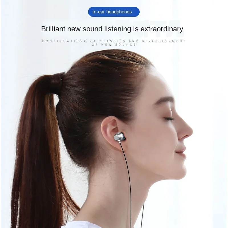 Наушники-вкладыши с басами спортивные наушники микрофоном для xiaomi iPhone Samsung