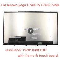 for lenovo yoga c740 15 c740 15iml 15 6 fhd 19201080 lcd screen display lcd digitizer assembly 5d10s39585