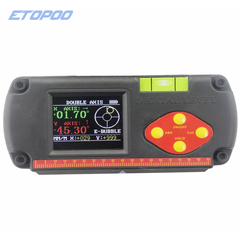 Цифровой транспортир уклономер двухосевой|level measure|level digitallevel meter |