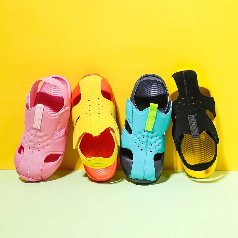 

Summer Platform Children's Sandals Beach Shoes for Toddlers Kids Casual Shoes Hook&loop Sandals for Baby Girls Fashion Boys