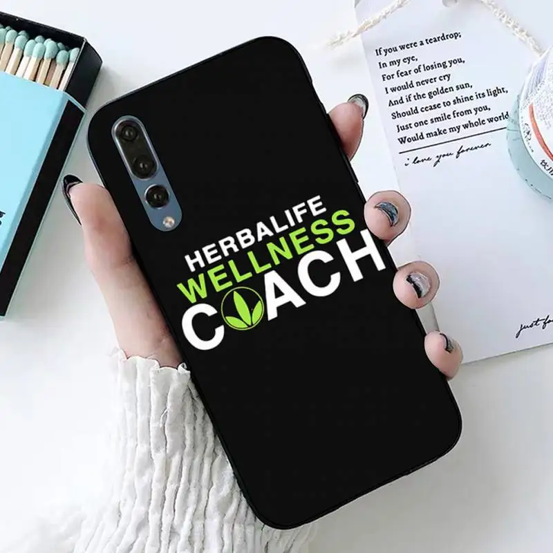 

Black and green Herbalife Phone Case for Huawei P 8 9 10 20 30 40 lite pro Psamrt Cover