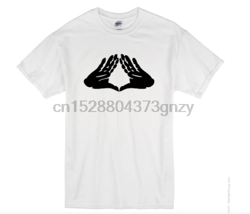 Jay Z ROC Hands Shirt Hov Rap хип хоп rocafella j Cole OTR футболка с круглым вырезом Мужская низкая