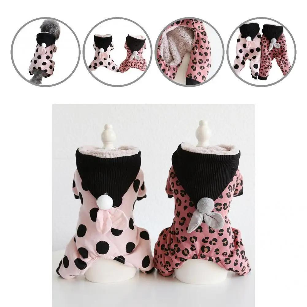 

Воздухопроницаемые привлекательные Теплые Комбинезоны для щенков аксессуары для домашних животных для путешествий