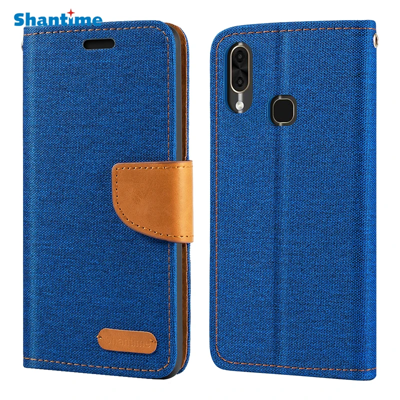 Чехол-кошелек из кожи Оксфорд для Leagoo S11 с мягкой задней крышкой ТПУ Магнитный