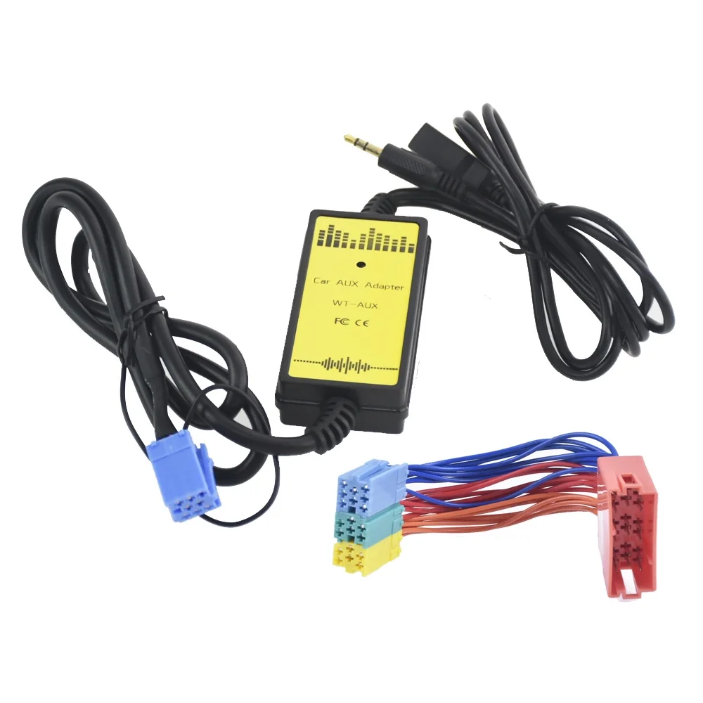 Автомобильный CD-адаптер MP3 аудио интерфейс AUX USB SD Mini 8Pin Connect CD Changer Для VW Skoda Golf Passat |