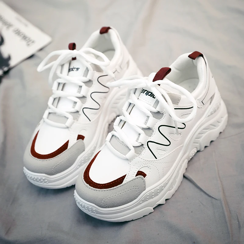 Кроссовки женские 2019 Высококачественная модель из дышащей Повседневное Дамская