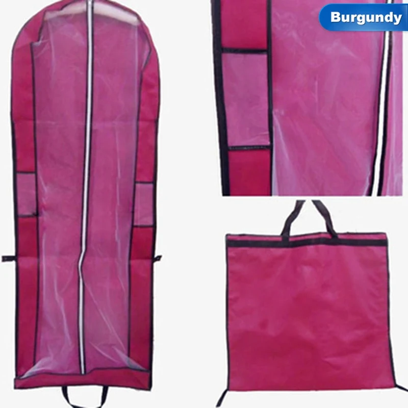 Большой чехол для свадебного платья пылезащитный на молнии сумка хранения