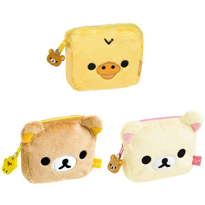 Симпатичный кошелек для мелочи Rilakkuma кошельки кавай Женский миниатюрный