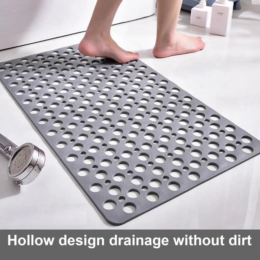 

Bathtub Mat Convenient No Odor Portable Practical Anti-slip Shower Mat for Gifts Bath Mat Ground Mat