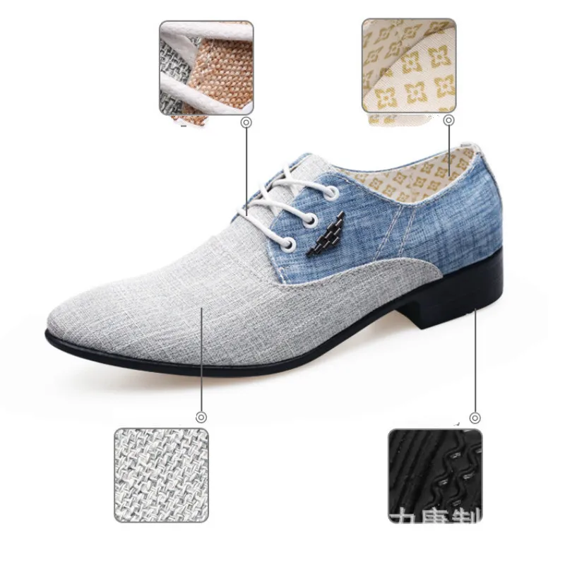 Мужская обувь сезон весна Новинка 2019 года парусиновая с шипами дышащая легкая и