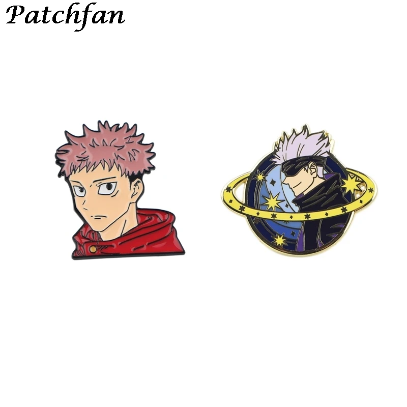 

AD434 Patchfan Fashion Anime Character Brooch Enamel Pins Denim Bag Jewelry Gifts