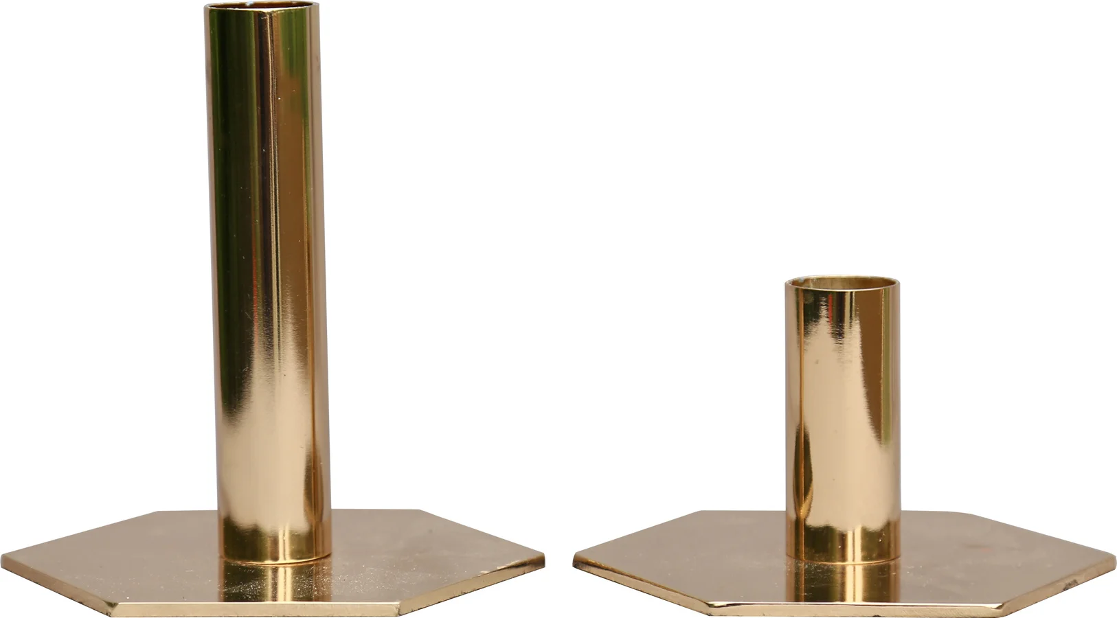 Золотой металлический подсвечник в скандинавском стиле современный обеденный