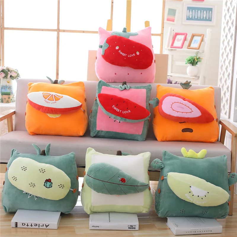 Подушка для кровати большой задний диван треугольные Декоративные Чехлы подушек