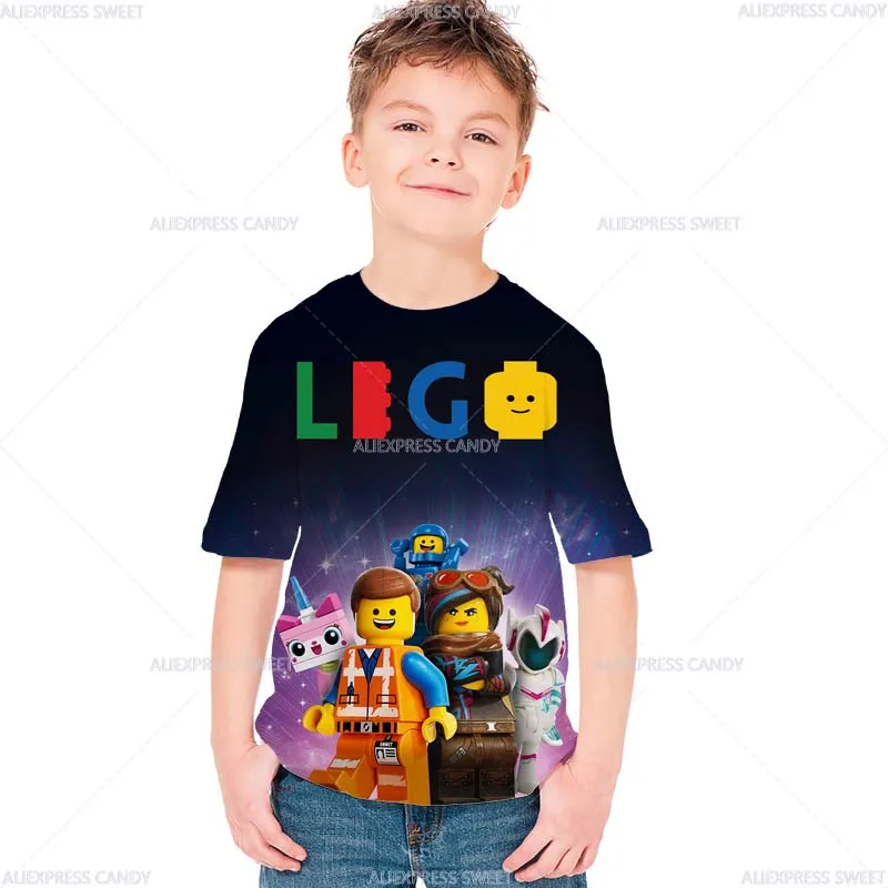 

Cool Kids Clothes Casual Cartoon T-shirt for Boys Girls Camisetas Ninjago 3D Print T Shirt Children Anime Tshirts Streetwear