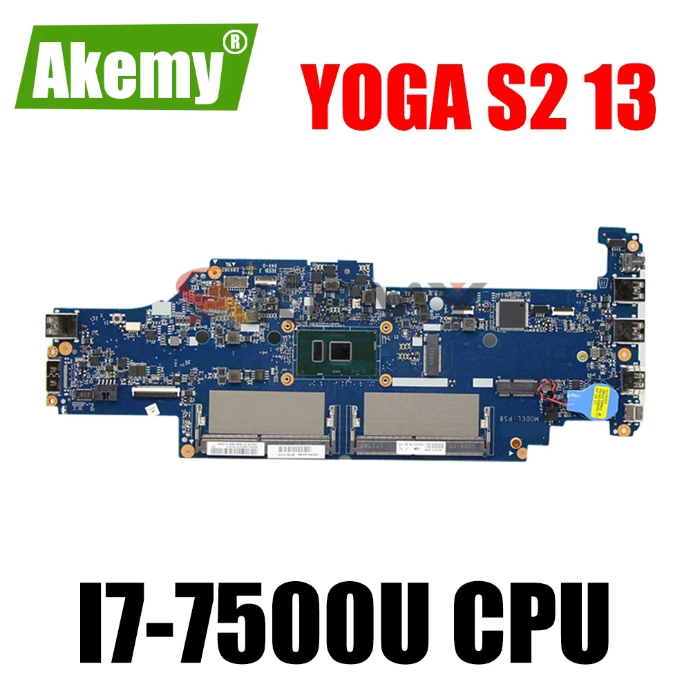 

Материнская плата для ноутбука LENOVO YOGA S2 13 S2 Core SR2ZV I7-7500U, материнская плата DA0PS9MB8E0 01HW981 01YT026 DDR4