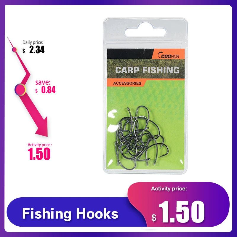 20 шт. рыболовные крючки|hook crank|hook carpcrank hook |