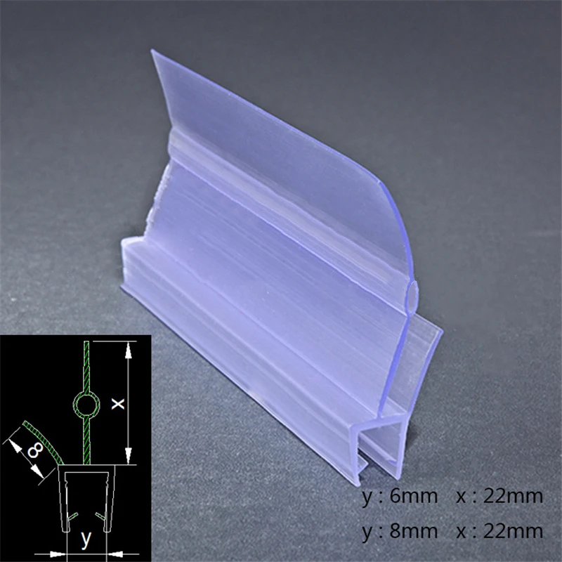 Уплотнительная лента для душа пвх уплотнитель наполнения стеклянного экрана