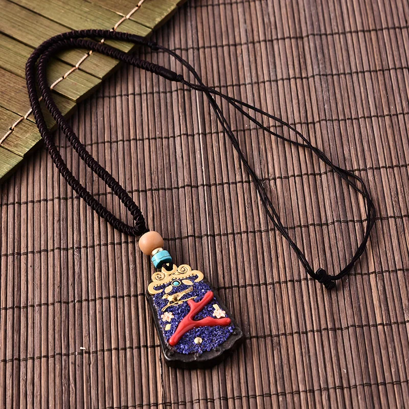 Ручной работы в этническом стиле буддийский непальский кулон ожерелье для