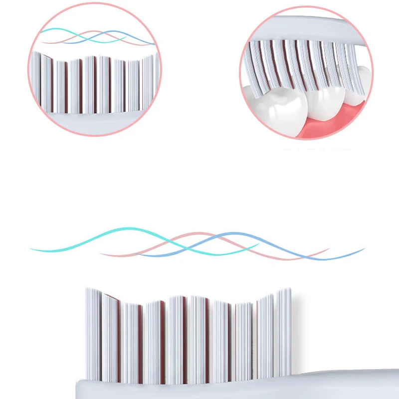 10Pcs/Set Replacement For Saky E1P Smart Electric ToothBrush Clean Brush Heads Clean Dental Replace Smart Brush Head Nozzle enlarge