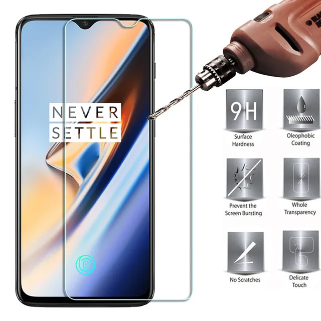 Кристально чистое закаленное стекло для Oneplus 6T X 5 2 1 Защитная пленка One Plus + OnePlus 6t