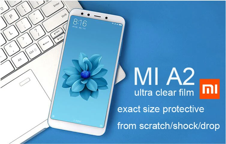 100% оригинальная ПЭТ-пленка Xiaomi A2 высокопроницаемая Защитная пленка для экрана