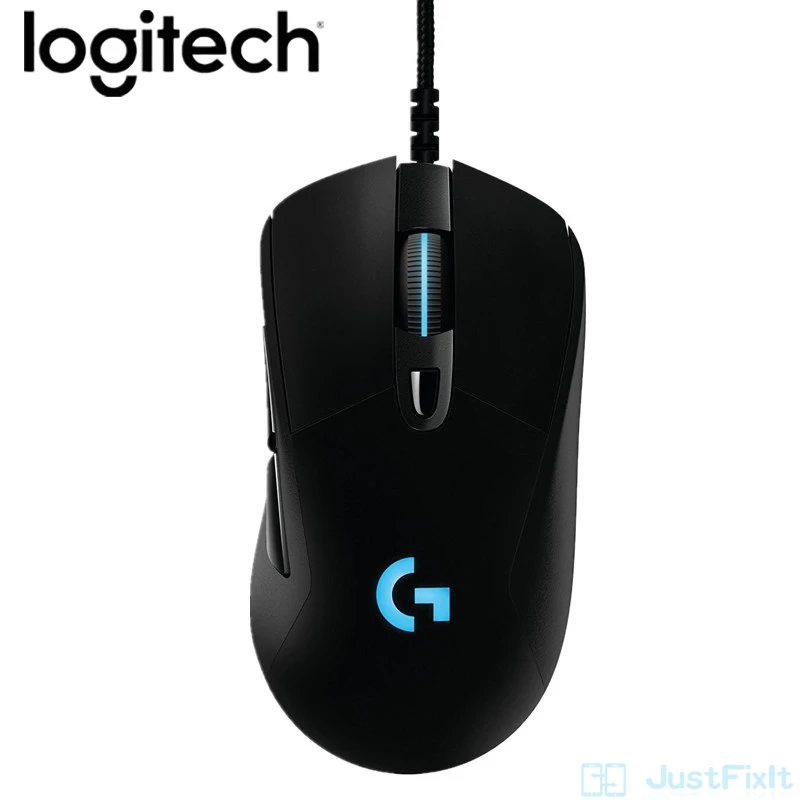 Refurbished Logitech G403 Prodigy Wired/2.4GHZ wireless Gaming Mouse 12000DPI RGB Weightable Ergonomics