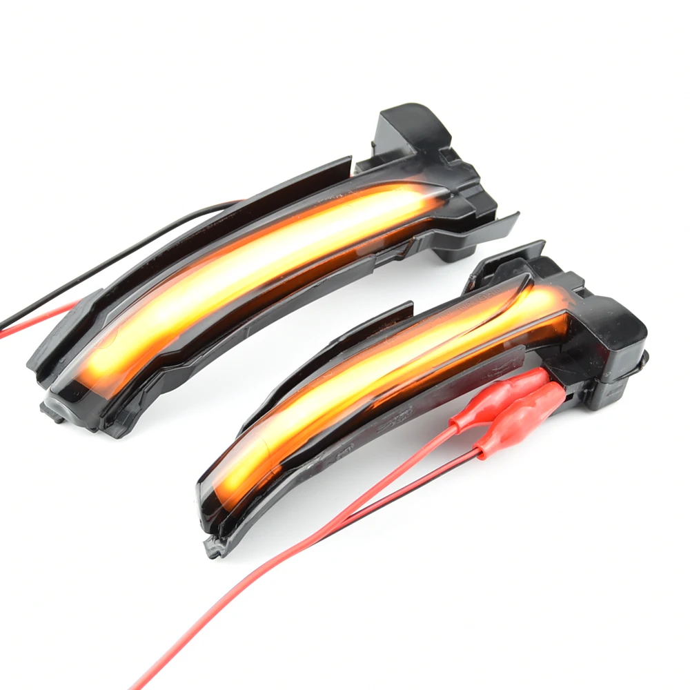

LHD Dynamic Turn Signal Light LED Side Mirror Sequential Indicator Blinker For Ford Focus 4 MK4 2019 2020
