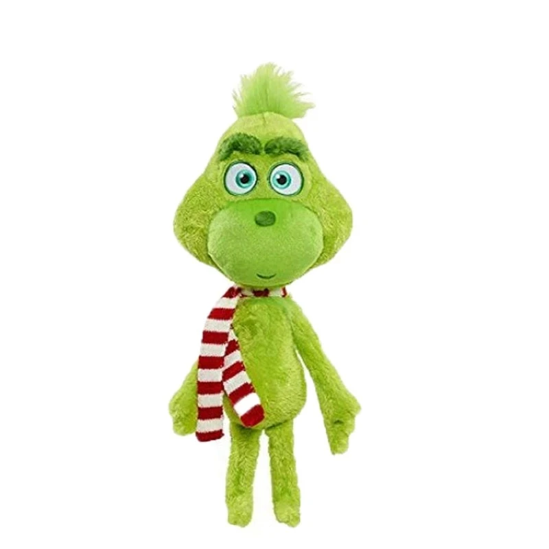 

18-40cm How the Grinch Stole Plush Toys Grinch Plush Max Dog Doll Soft Stuffed Cartoon Animal Peluche for Kids Christmas Gifts