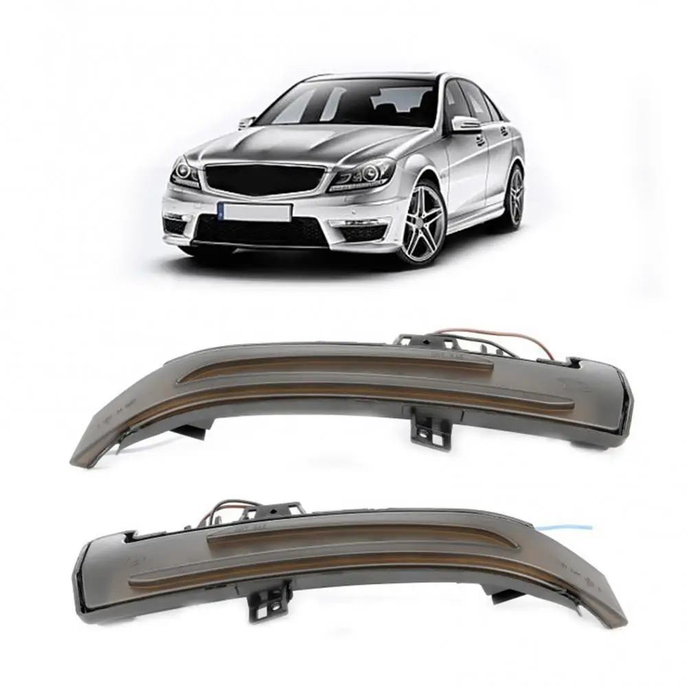

2 шт., автомобильные поворотники для Mercedes Benz W204 W212 W221 E300 / E350 / E550 C200 / C250 S400 / S450