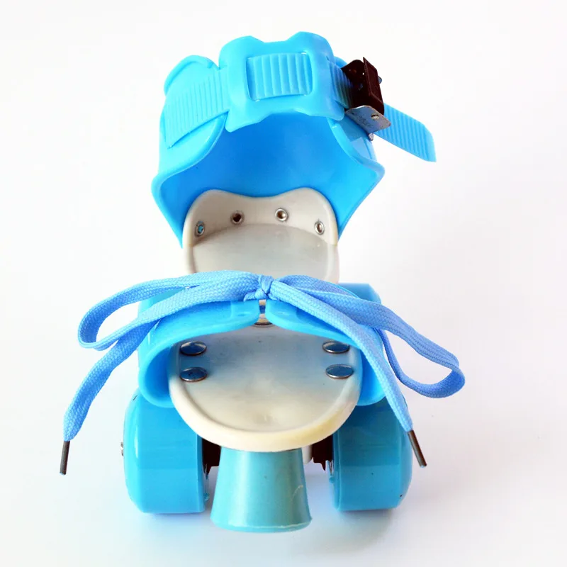 Новые детские роликовые коньки двухрядные 4 колеса обувь для катания на коньках