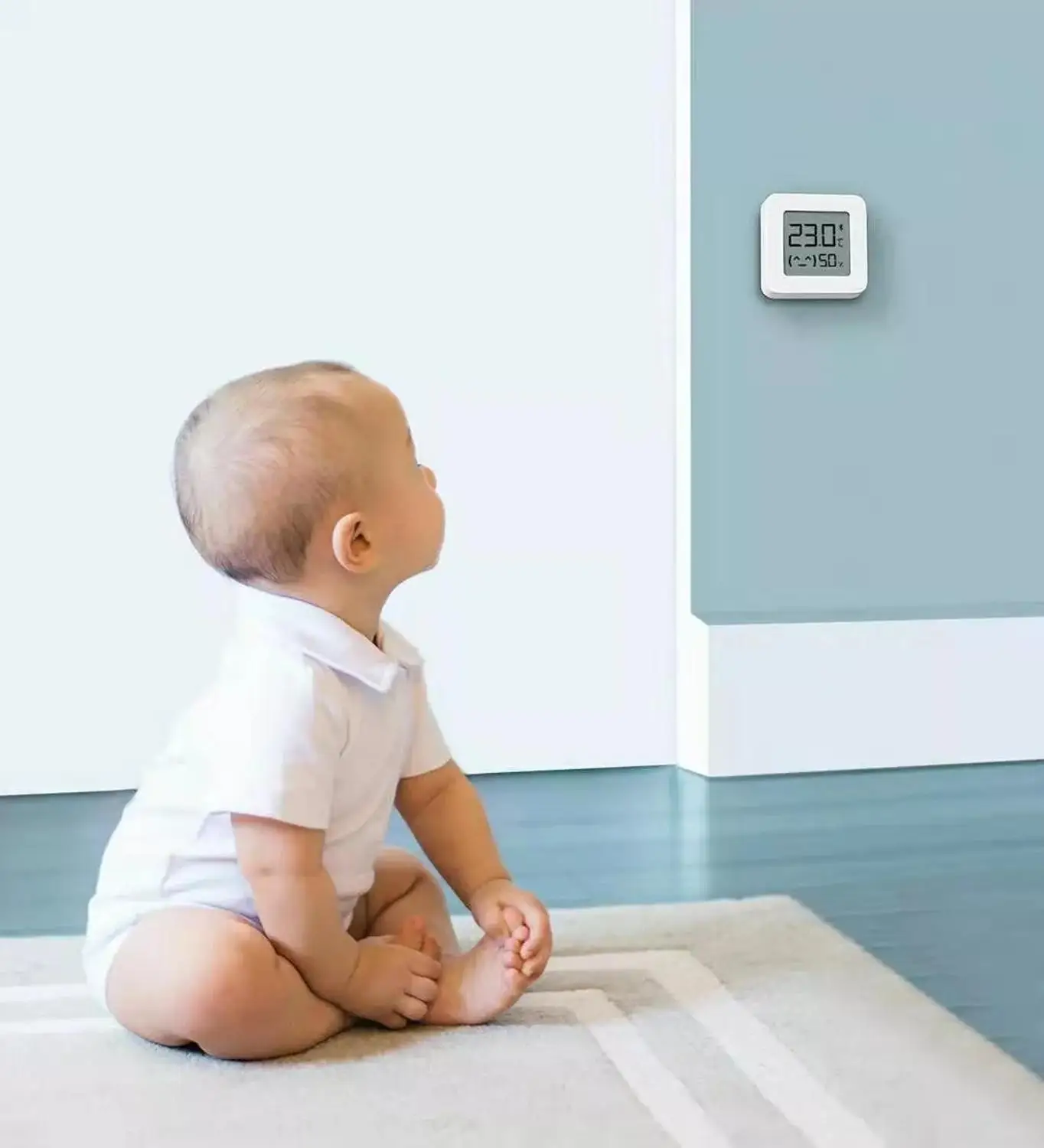 Mijia цифровой термометр 2 умный датчик влажности Bluetooth температурный гигрометр для